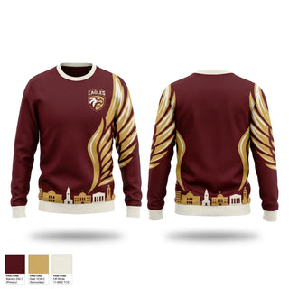 Crew Neck Sweatshirt, Columbia City High School, Wrestling, Teamtime, Team time, sublimation, custom sports apparel, team uniforms, spirit wear, spiritwear, sports uniforms, custom shirts, team store, custom team store, fundraiser sports, apparel fundraiser