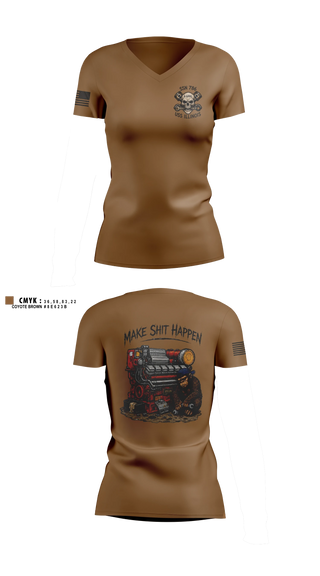 Womens Short Sleeve Vneck Shirt, A GANG, Navy, Teamtime, Team time, sublimation, custom sports apparel, team uniforms, spirit wear, spiritwear, sports uniforms, custom shirts, team store, custom team store, fundraiser sports, apparel fundraiser