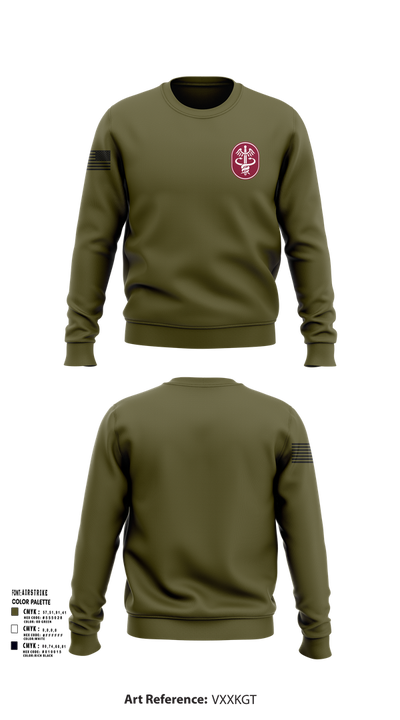 Amed 64194454 Crew Neck Sweatshirt - 101