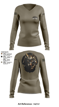 501st BSB 21749910 Women's Long Sleeve V-neck Shirt - 7