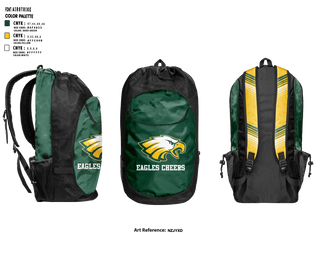 Gear Bag, Eagles, Cheer, Teamtime, Team time, sublimation, custom sports apparel, team uniforms, spirit wear, spiritwear, sports uniforms, custom shirts, team store, custom team store, fundraiser sports, apparel fundraiser