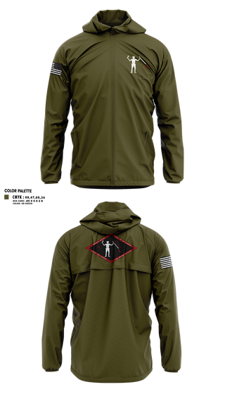 Windbreaker, BTRY C, 2d LAAD Bn, Marines, Teamtime, Team time, sublimation, custom sports apparel, team uniforms, spirit wear, spiritwear, sports uniforms, custom shirts, team store, custom team store, fundraiser sports, apparel fundraiser