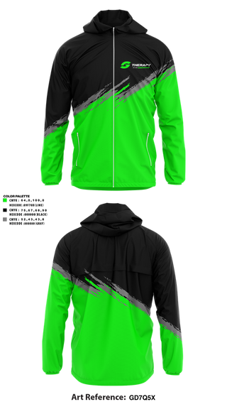 Windbreaker, G therapy, E-Sports, Teamtime, Team time, sublimation, custom sports apparel, team uniforms, spirit wear, spiritwear, sports uniforms, custom shirts, team store, custom team store, fundraiser sports, apparel fundraiser