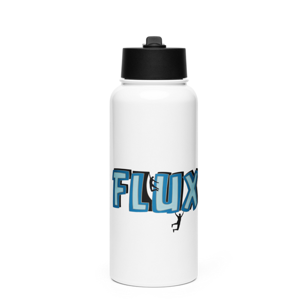 Flux 36679792 Stainless Steel Water Bottle with a Straw Lid