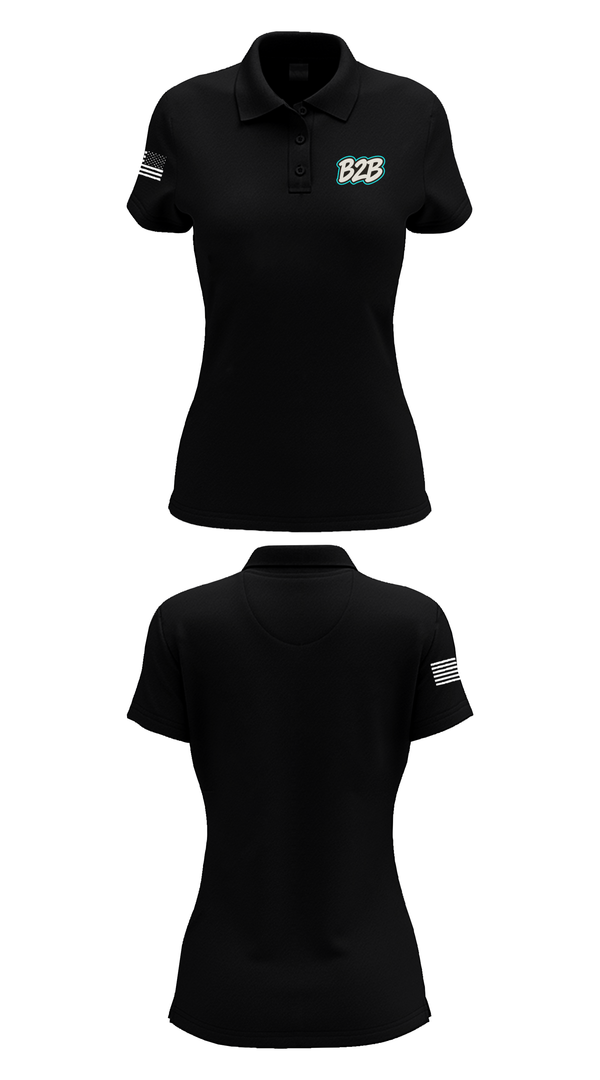 Womens Short Sleeve Performance Polo, Built2Ball, Women's Basketball, Teamtime, Team time, sublimation, custom sports apparel, team uniforms, spirit wear, spiritwear, sports uniforms, custom shirts, team store, custom team store, fundraiser sports, apparel fundraiser