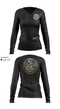 OAG-DT 74111085 Women's Long Sleeve V-neck Shirt - 22