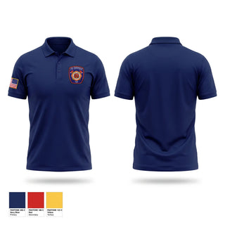 Short Sleeve Performance Polo, Tri-Township Fire Department, Fire Department, Teamtime, Team time, sublimation, custom sports apparel, team uniforms, spirit wear, spiritwear, sports uniforms, custom shirts, team store, custom team store, fundraiser sports, apparel fundraiser