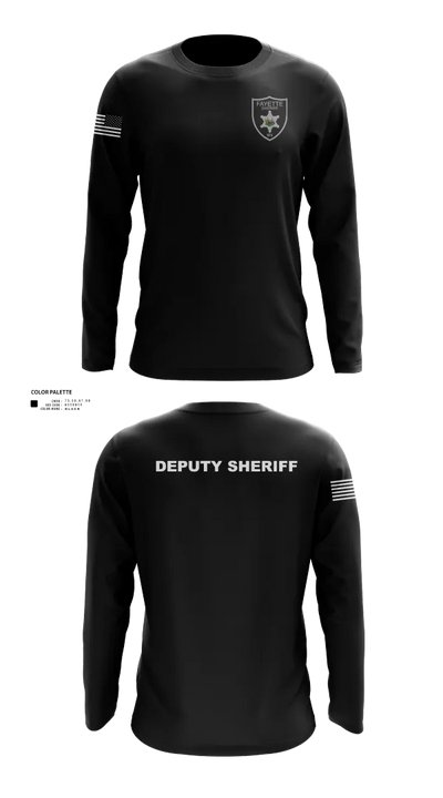 Fayette County Sheriff WV 38752837 Long Sleeve Performance Shirt 30