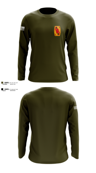 Long Sleeve Performance Shirt, 69th ADA, Army, Teamtime, Team time, sublimation, custom sports apparel, team uniforms, spirit wear, spiritwear, sports uniforms, custom shirts, team store, custom team store, fundraiser sports, apparel fundraiser
