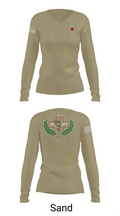 IDMTs 71442140 Women's Long Sleeve V-neck Shirt - 97