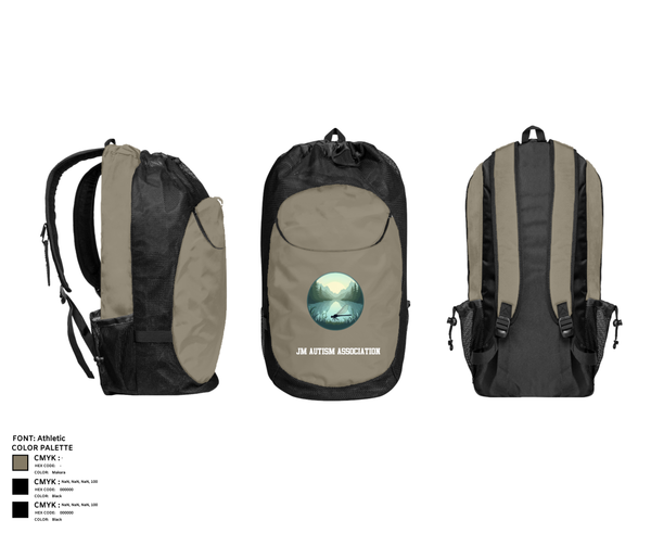 Gear Bag, JM Autism association, , Teamtime, Team time, sublimation, custom sports apparel, team uniforms, spirit wear, spiritwear, sports uniforms, custom shirts, team store, custom team store, fundraiser sports, apparel fundraiser