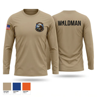 Long Sleeve Performance Shirt, Wildman, National Guard, Teamtime, Team time, sublimation, custom sports apparel, team uniforms, spirit wear, spiritwear, sports uniforms, custom shirts, team store, custom team store, fundraiser sports, apparel fundraiser