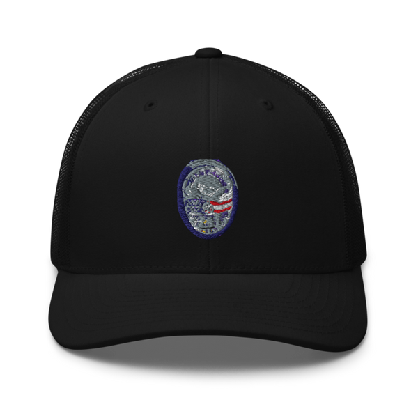 School Officer 55113058 Retro Trucker Hat | Yupoong 6606