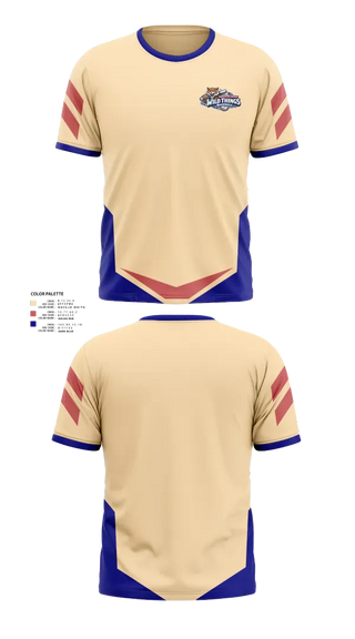 Short Sleeve Performance Shirt, Wild Things, Baseball, Teamtime, Team time, sublimation, custom sports apparel, team uniforms, spirit wear, spiritwear, sports uniforms, custom shirts, team store, custom team store, fundraiser sports, apparel fundraiser