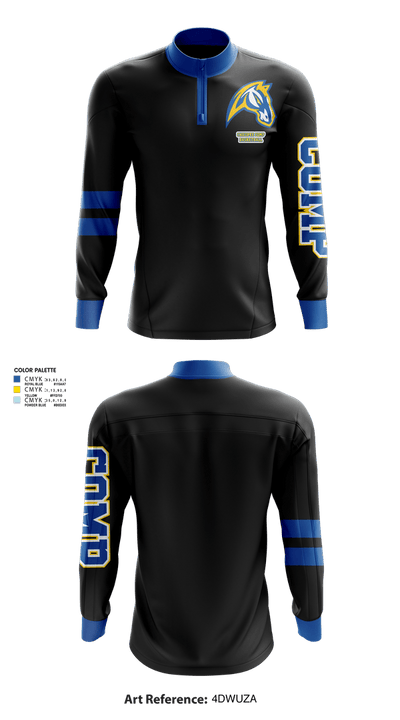 Chicopee Comp Colts Quarter Zip Jacket - 3