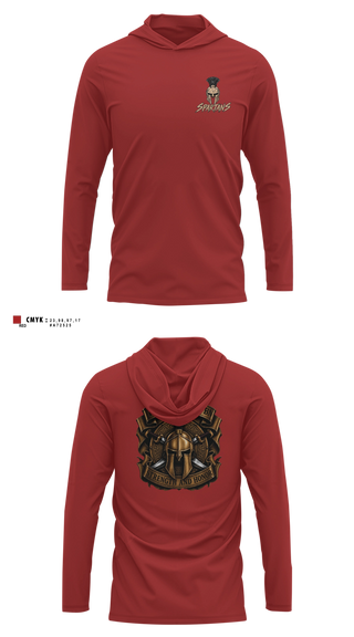 Long Sleeve hooded sunshirt, HHC, 525th MP BN, Army, Teamtime, Team time, sublimation, custom sports apparel, team uniforms, spirit wear, spiritwear, sports uniforms, custom shirts, team store, custom team store, fundraiser sports, apparel fundraiser