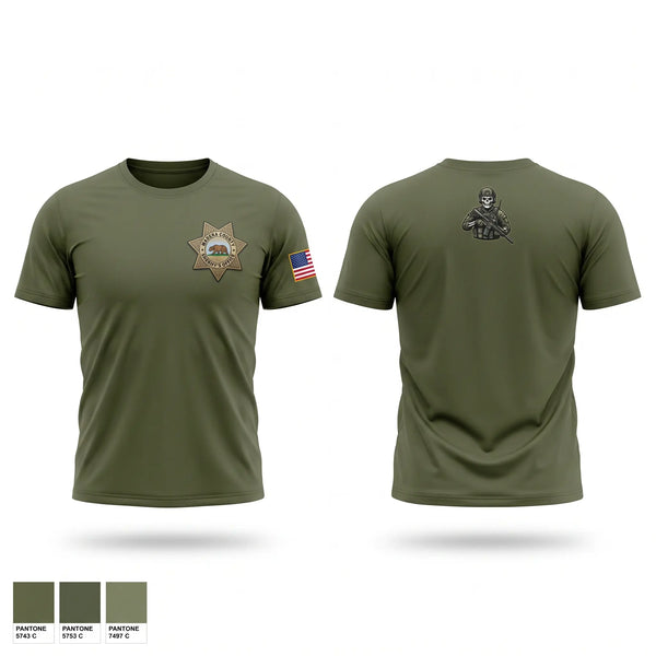 Short Sleeve Performance Shirt, Madera County Sheriff's Department, Police, Teamtime, Team time, sublimation, custom sports apparel, team uniforms, spirit wear, spiritwear, sports uniforms, custom shirts, team store, custom team store, fundraiser sports, apparel fundraiser