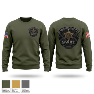 Crew Neck Sweatshirt, Yalobusha County SWAT, Police, Teamtime, Team time, sublimation, custom sports apparel, team uniforms, spirit wear, spiritwear, sports uniforms, custom shirts, team store, custom team store, fundraiser sports, apparel fundraiser