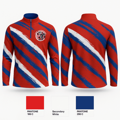 Kake Thunderbirds Basketball 26412112 Quarter Zip Jacket - 1