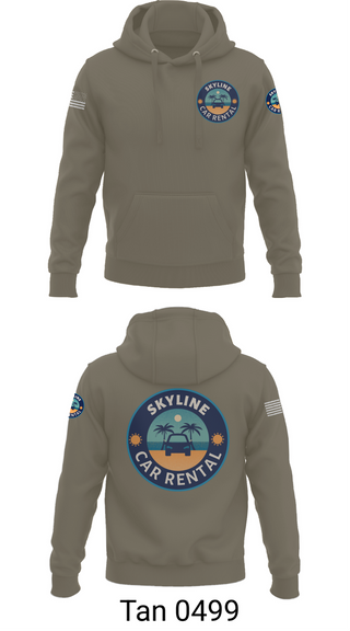 Hoodie, Skyline Car Rental, Men's Basketball, Teamtime, Team time, sublimation, custom sports apparel, team uniforms, spirit wear, spiritwear, sports uniforms, custom shirts, team store, custom team store, fundraiser sports, apparel fundraiser
