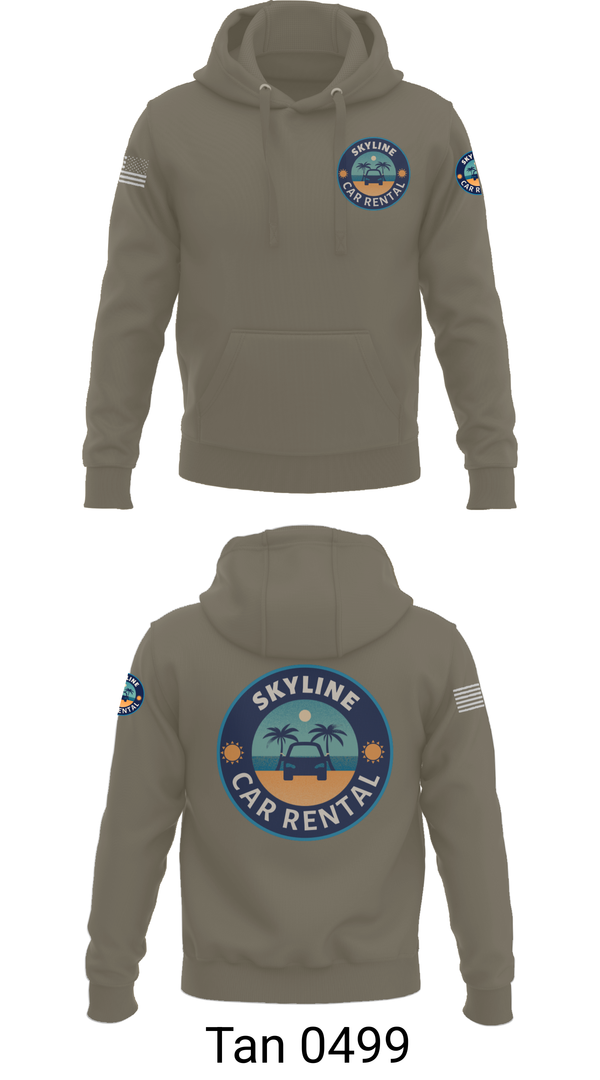 Hoodie, Skyline Car Rental, Men's Basketball, Teamtime, Team time, sublimation, custom sports apparel, team uniforms, spirit wear, spiritwear, sports uniforms, custom shirts, team store, custom team store, fundraiser sports, apparel fundraiser