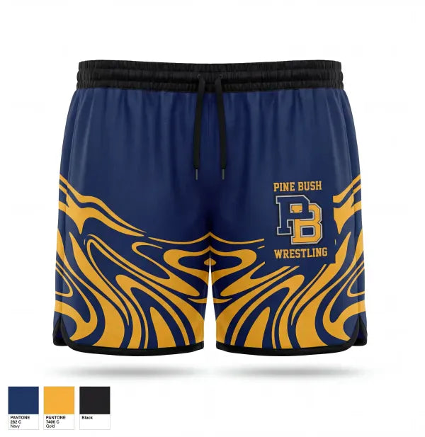 Athletic Shorts With Pockets, Pine Bush, Wrestling, Teamtime, Team time, sublimation, custom sports apparel, team uniforms, spirit wear, spiritwear, sports uniforms, custom shirts, team store, custom team store, fundraiser sports, apparel fundraiser