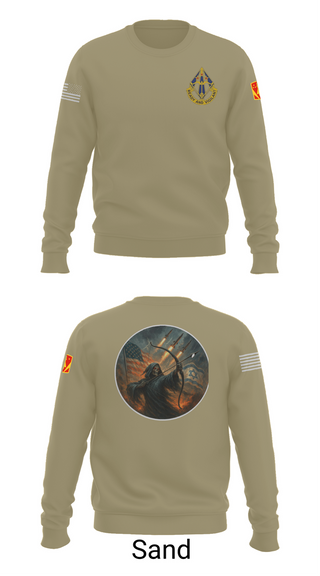 Crew Neck Sweatshirt, HHB, 31st ADA BDE, , Teamtime, Team time, sublimation, custom sports apparel, team uniforms, spirit wear, spiritwear, sports uniforms, custom shirts, team store, custom team store, fundraiser sports, apparel fundraiser