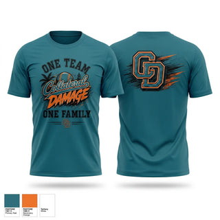 Short Sleeve Performance Shirt, Collateral Damage, Softball, Teamtime, Team time, sublimation, custom sports apparel, team uniforms, spirit wear, spiritwear, sports uniforms, custom shirts, team store, custom team store, fundraiser sports, apparel fundraiser