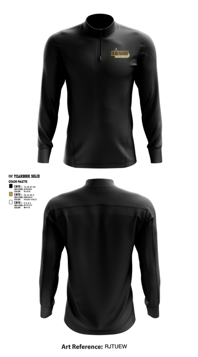 Ball Placement Quarter Zip Jacket - 10