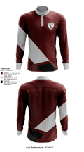 Bullitt Central High School 13942072 Quarter Zip Jacket - 1