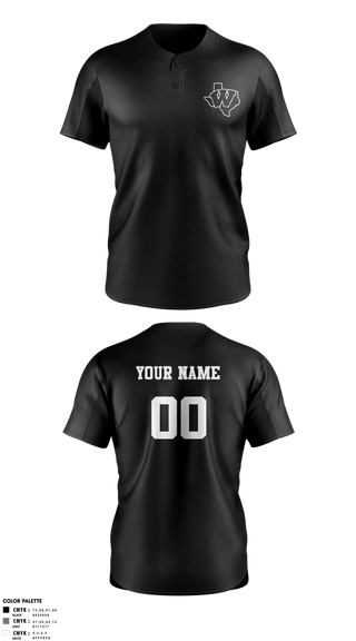 Two Button Softball Jersey, Winn Maverick Softball, Softball, Teamtime, Team time, sublimation, custom sports apparel, team uniforms, spirit wear, spiritwear, sports uniforms, custom shirts, team store, custom team store, fundraiser sports, apparel fundraiser