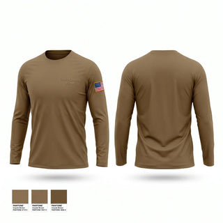 Long Sleeve Performance Shirt, Charlie Company Pirates, Navy, Teamtime, Team time, sublimation, custom sports apparel, team uniforms, spirit wear, spiritwear, sports uniforms, custom shirts, team store, custom team store, fundraiser sports, apparel fundraiser