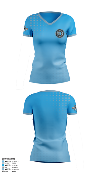 Womens Short Sleeve Vneck Shirt, North Bay Haven Buccaneers, Women's Basketball, Teamtime, Team time, sublimation, custom sports apparel, team uniforms, spirit wear, spiritwear, sports uniforms, custom shirts, team store, custom team store, fundraiser sports, apparel fundraiser