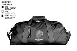 Duffle Bag, Wauseon Indians Diving, Swimming, Teamtime, Team time, sublimation, custom sports apparel, team uniforms, spirit wear, spiritwear, sports uniforms, custom shirts, team store, custom team store, fundraiser sports, apparel fundraiser