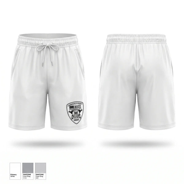 Athletic Shorts With Pockets, Lauderdale County Sheriff's Department SWAT, Police, Teamtime, Team time, sublimation, custom sports apparel, team uniforms, spirit wear, spiritwear, sports uniforms, custom shirts, team store, custom team store, fundraiser sports, apparel fundraiser
