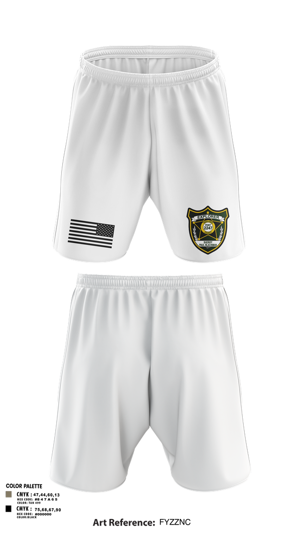 Athletic Shorts With Pockets, Explorer Post 2247, , Teamtime, Team time, sublimation, custom sports apparel, team uniforms, spirit wear, spiritwear, sports uniforms, custom shirts, team store, custom team store, fundraiser sports, apparel fundraiser