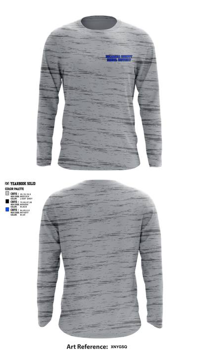 Escambia County School District 14556594 Long Sleeve Performance Shirt 2