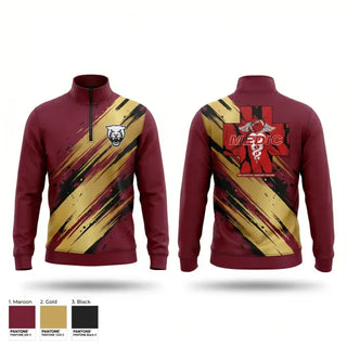 Quarter Zip Jacket, Florin Panthers, , Teamtime, Team time, sublimation, custom sports apparel, team uniforms, spirit wear, spiritwear, sports uniforms, custom shirts, team store, custom team store, fundraiser sports, apparel fundraiser