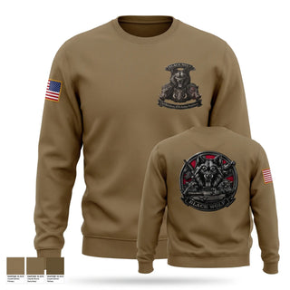 Crew Neck Sweatshirt, Black Wolf Company, 3-67 AR, Army, Teamtime, Team time, sublimation, custom sports apparel, team uniforms, spirit wear, spiritwear, sports uniforms, custom shirts, team store, custom team store, fundraiser sports, apparel fundraiser