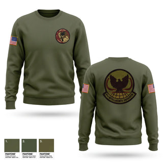 Crew Neck Sweatshirt, 9th Intelligence Squadron, Air Force, Teamtime, Team time, sublimation, custom sports apparel, team uniforms, spirit wear, spiritwear, sports uniforms, custom shirts, team store, custom team store, fundraiser sports, apparel fundraiser