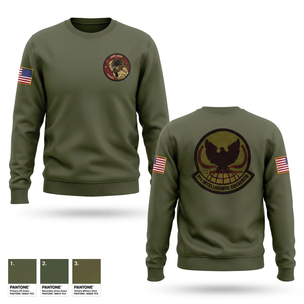 Crew Neck Sweatshirt, 9th Intelligence Squadron, Air Force, Teamtime, Team time, sublimation, custom sports apparel, team uniforms, spirit wear, spiritwear, sports uniforms, custom shirts, team store, custom team store, fundraiser sports, apparel fundraiser