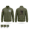 1-222 Aviation 1st Platoon D.co Windbreaker - 1