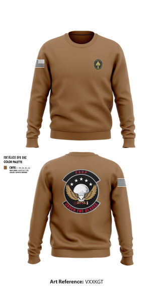 Crew Neck Sweatshirt, Hurlburt Field FARP, , Teamtime, Team time, sublimation, custom sports apparel, team uniforms, spirit wear, spiritwear, sports uniforms, custom shirts, team store, custom team store, fundraiser sports, apparel fundraiser
