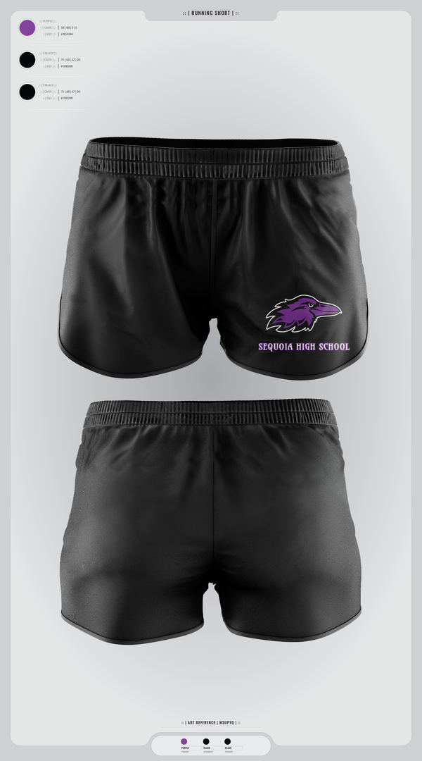 Womens Shorts, Sequoia High School, , Teamtime, Team time, sublimation, custom sports apparel, team uniforms, spirit wear, spiritwear, sports uniforms, custom shirts, team store, custom team store, fundraiser sports, apparel fundraiser