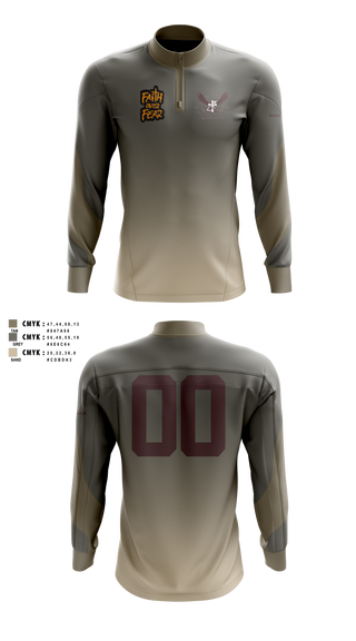 Quarter Zip Jacket, Agape Youth Reachout inc, , Teamtime, Team time, sublimation, custom sports apparel, team uniforms, spirit wear, spiritwear, sports uniforms, custom shirts, team store, custom team store, fundraiser sports, apparel fundraiser