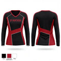 EP Panthers 47260980 Women's Long Sleeve V-neck Shirt - 1