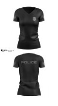 A.C.E. 52388451 Women's Short Sleeve V-neck Shirt - 3
