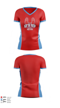 USJ Bruins Women's Short Sleeve V-neck Shirt - 3