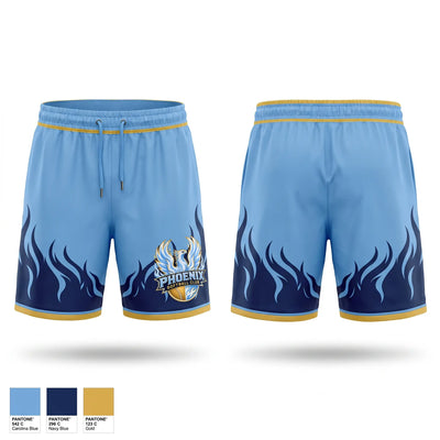 New Jersey Phoenix Athletic Shorts With Pockets - 1
