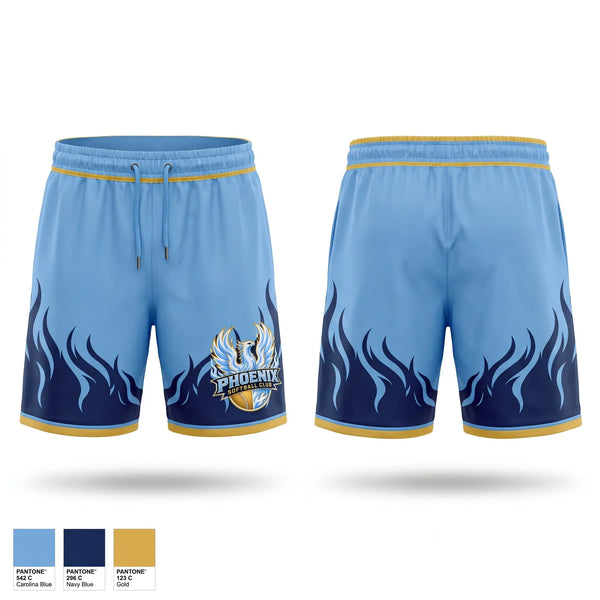 Athletic Shorts With Pockets, New Jersey Phoenix, Softball, Teamtime, Team time, sublimation, custom sports apparel, team uniforms, spirit wear, spiritwear, sports uniforms, custom shirts, team store, custom team store, fundraiser sports, apparel fundraiser